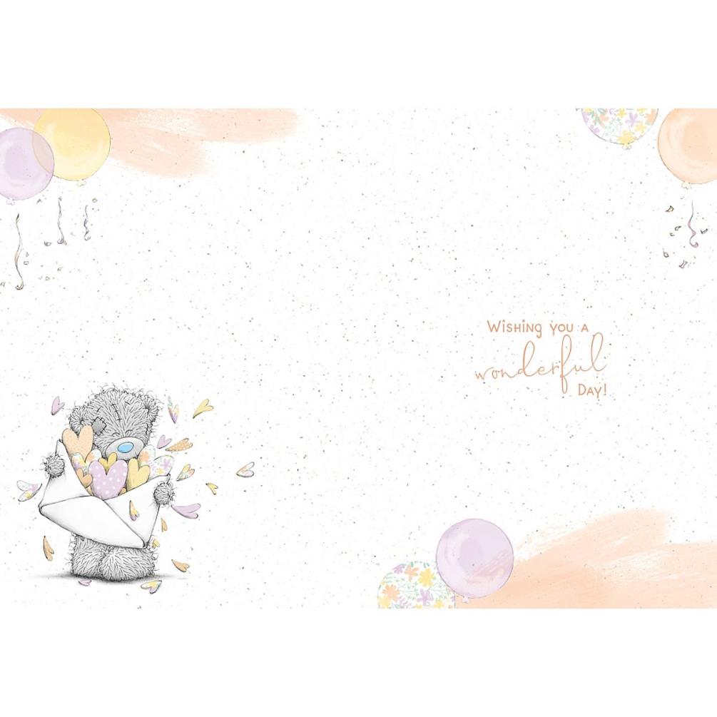 Birthday Wishes With Love Me to You Bear Birthday Card Extra Image 1